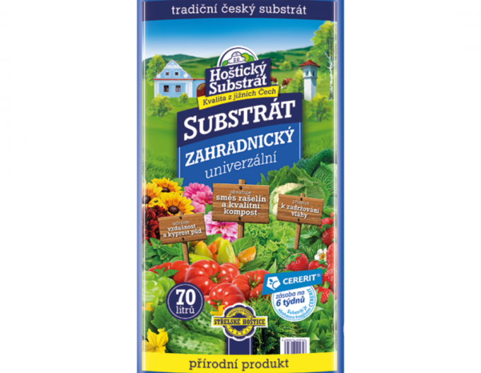 Hoštický Substrat Gartenarbeit 70l
