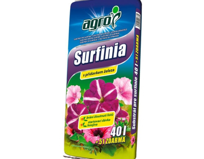 AGRO Surfinia Substrat 40l + 5l gratis