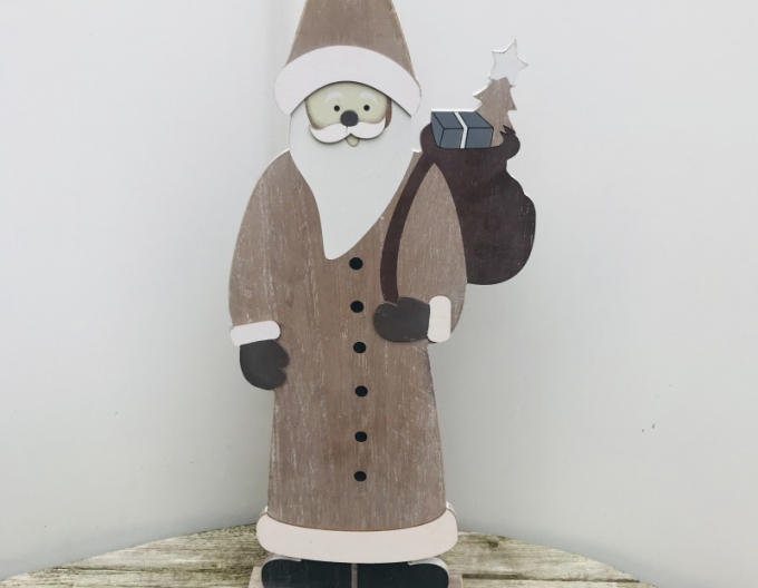 Nikolaus aus Holz 58cm