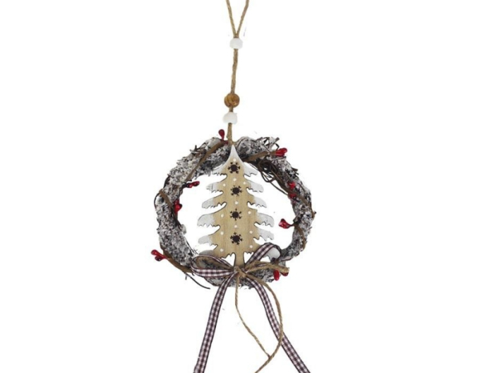 Dekorativer Kranz zum Aufhängen