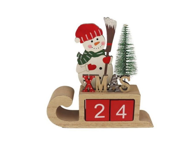 Adventskalender aus Holz