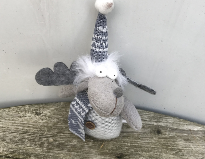 Rentier Plüschfigur 16cm