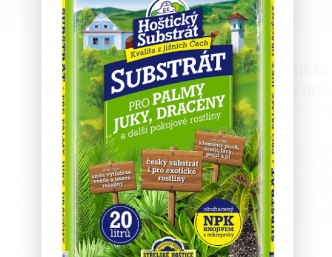 Hoštický Substrat für Palmen, Yuccas, Dracenen 20l