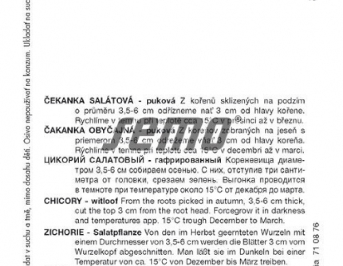 Semo Chicorée Mechelse Middelvroeg