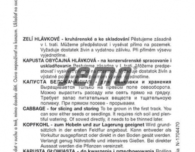 Semo Weißkohl  Kamienna Glowa