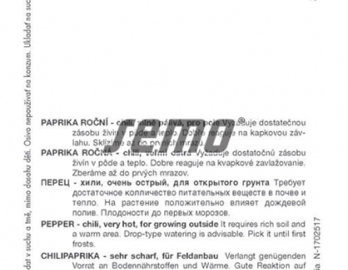 Semo Chili-Paprika Damián