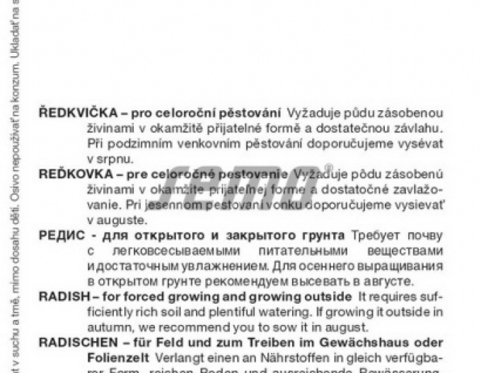 Semo Rettich lila Lilana