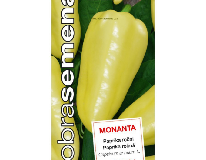 Dobrá semená Paprika  Monanta