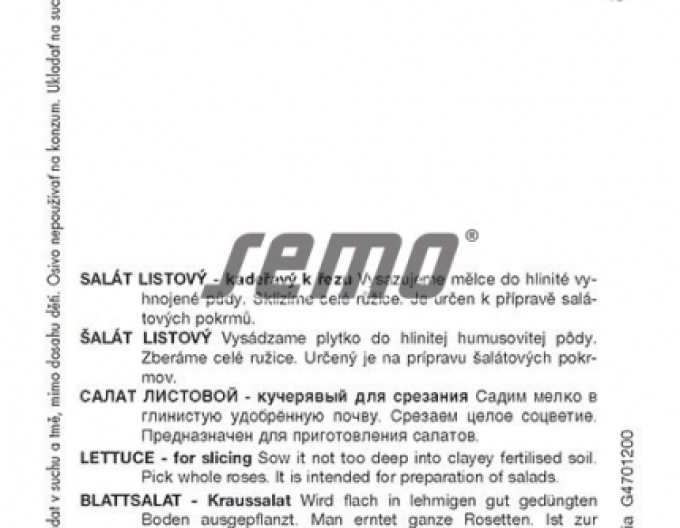 Semo Blattsalat „Dubagold“