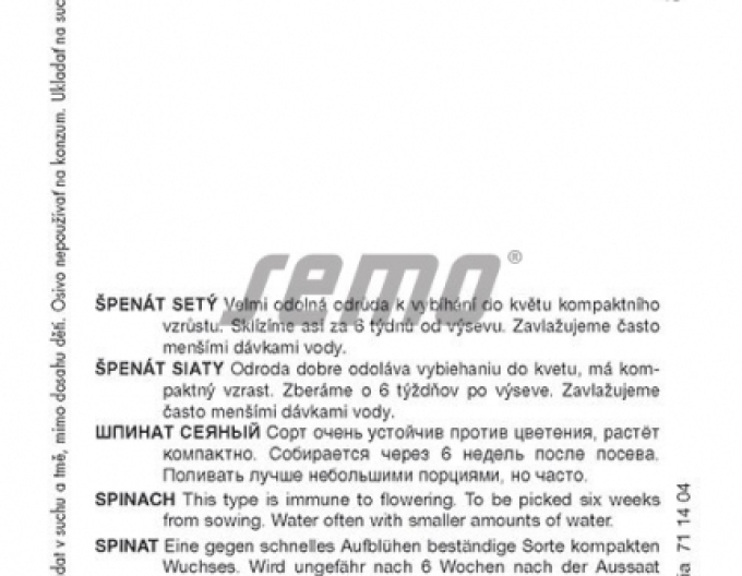 Semo Spinat Sacramento F1