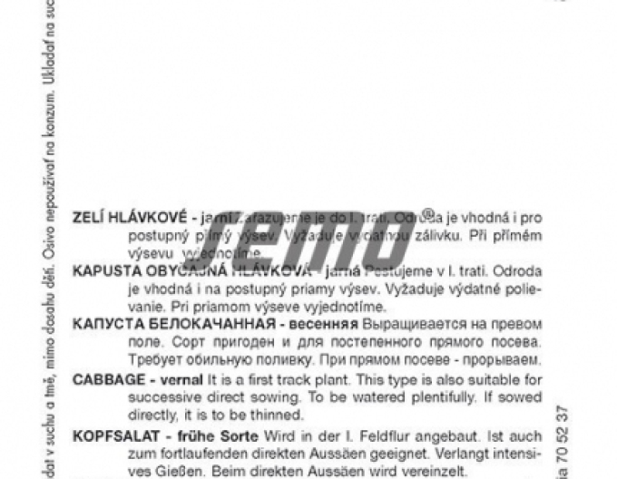 Semo Weißkohl Sláva F1