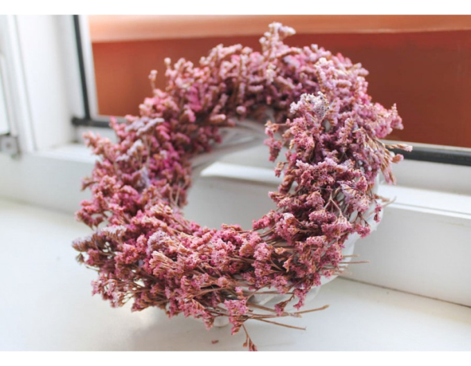 Weidenkranz weiß 15cm