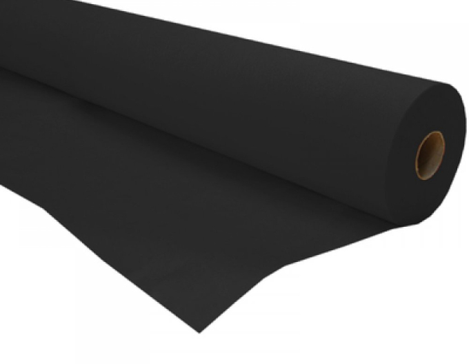 Vliesstoff schwarz 45g/m2 1,6x50m