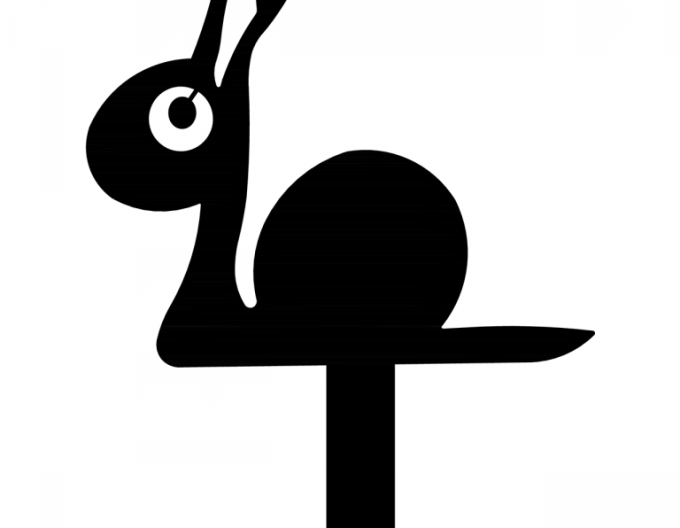 Gartenstecker - Schnecke 30cm