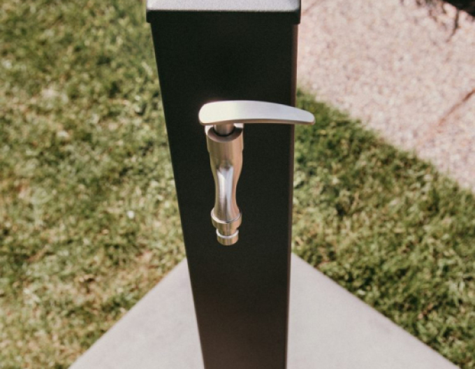 Luxe Wassersäule - anthrazit