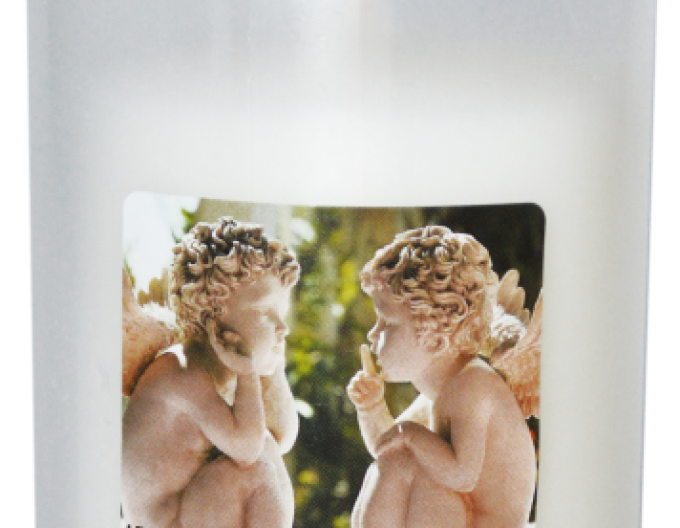 Paraffin-Nachfüllkerze mit Behälter LA TBM