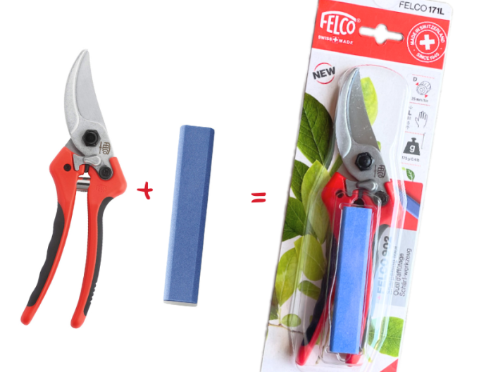 FELCO 171L Schere + FELCO 902 Schleifmaschine