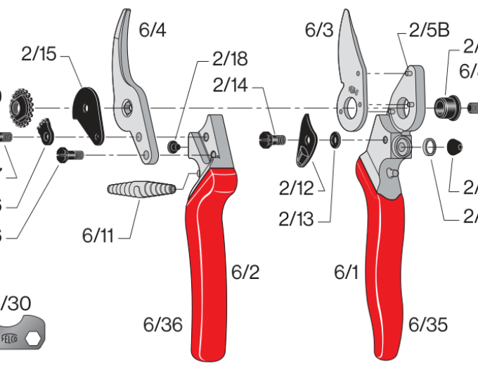 FELCO 6 Gartenschere