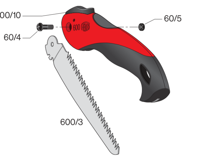 FELCO 600 Klappsäge