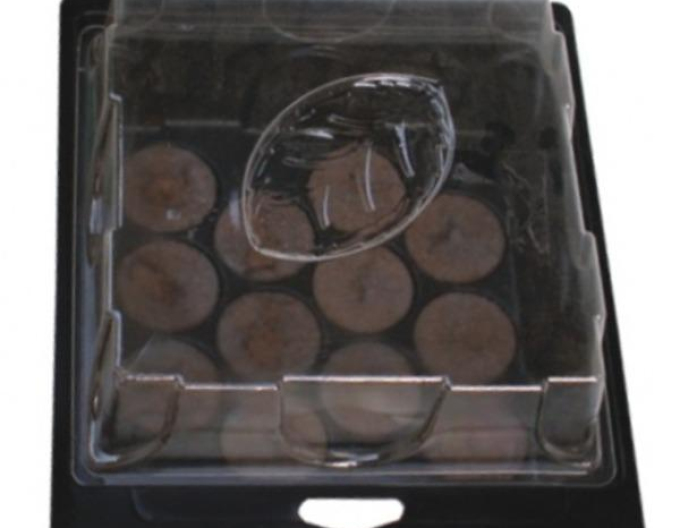 Grunt - Anzuchtgewächshaus mit Torfquelltabs 12stk.