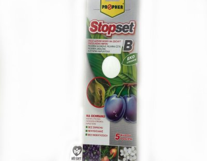 STOPSET WEISSE KLEBEPLATTEN