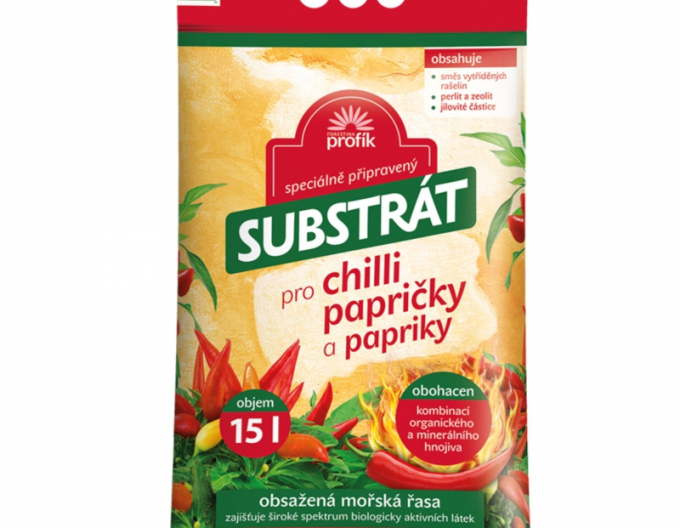 Profík Substrat für Chilischoten 15l