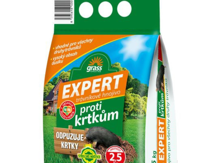 Expert Rasendünger mit Anti-Mole-Effekt 5 kg