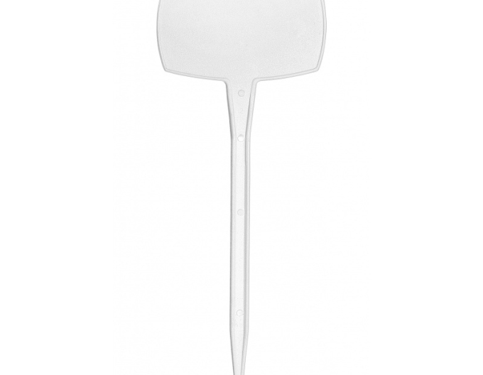 Namensschild für Pflanzen weiß 1stk 20cm