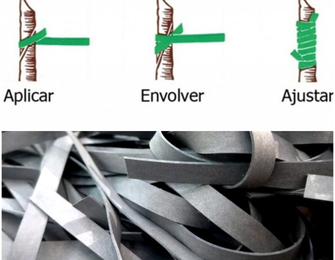 Veredelungsgummi 160x4,5mm